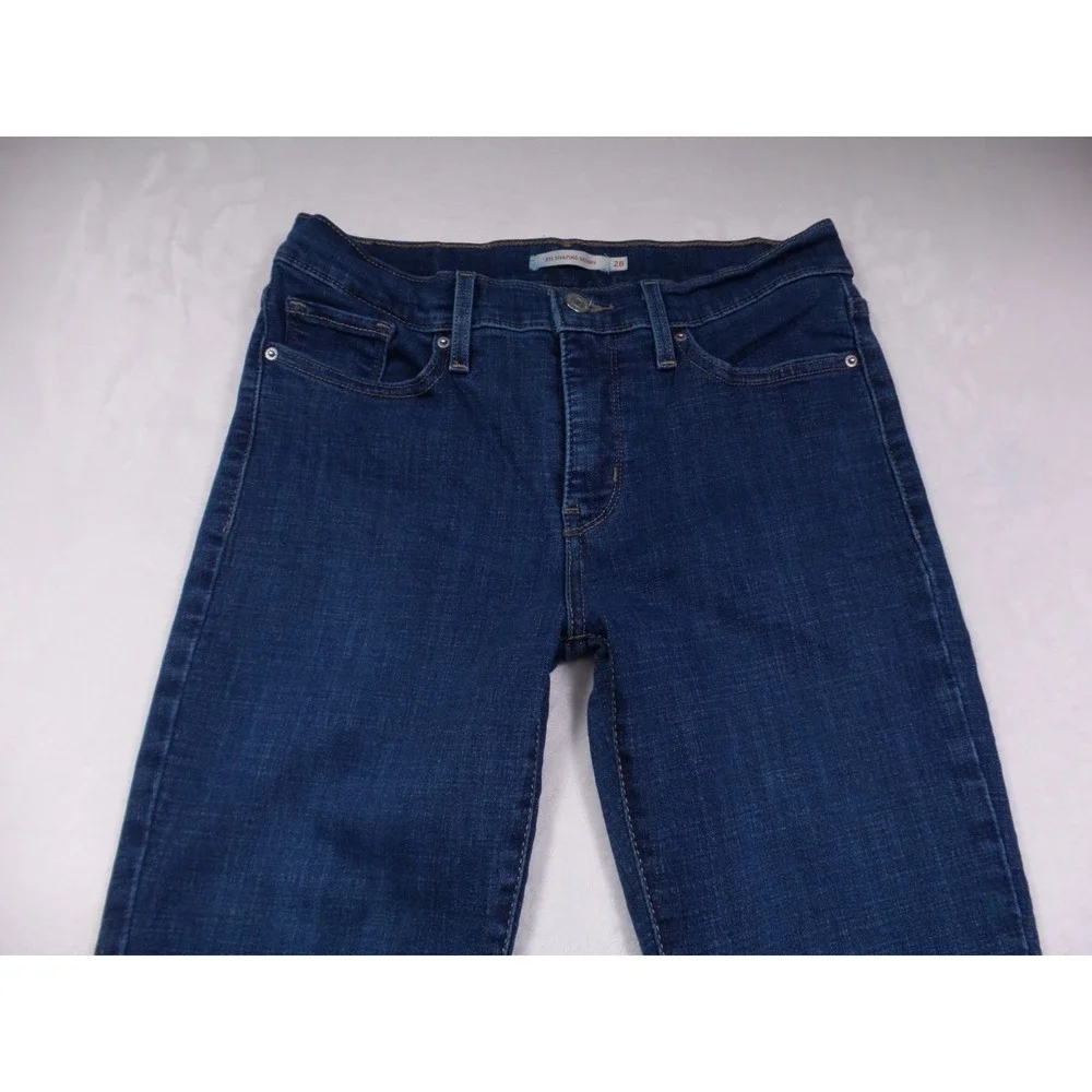 Levis Jeans Womens Size‎ 28 Blue Denim 311 Shaping Skinny Mid Rise Stretch